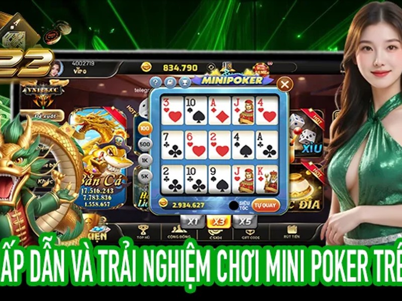 Các trò chơi poker chiến thuật tại Hit Club